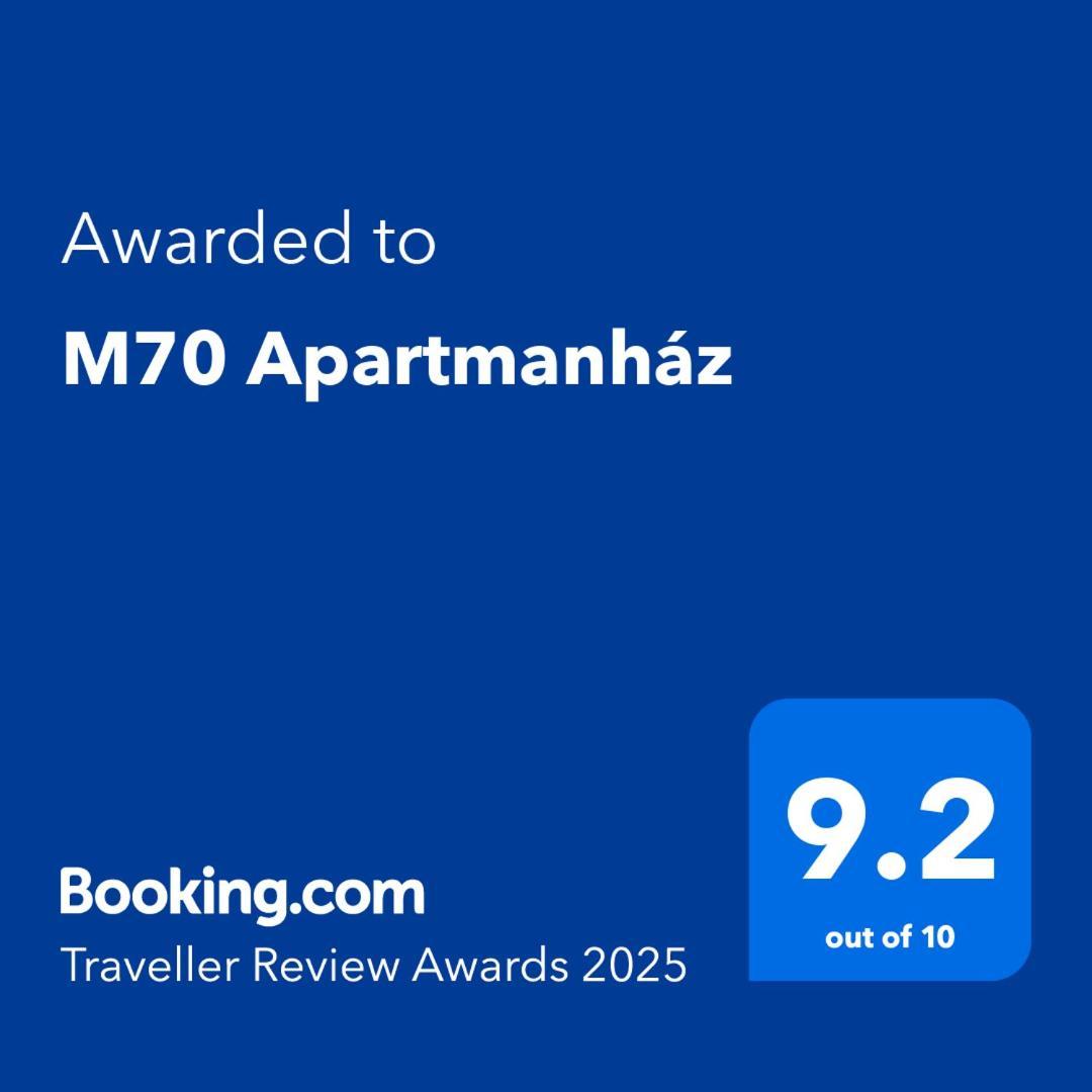 M70 Apartmanhaz Miskolc Eksteriør bilde